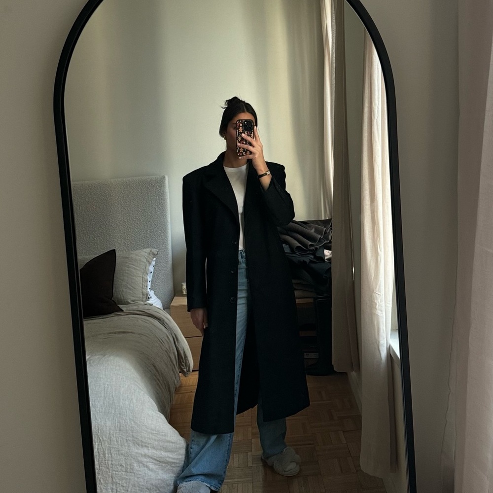 Black coat